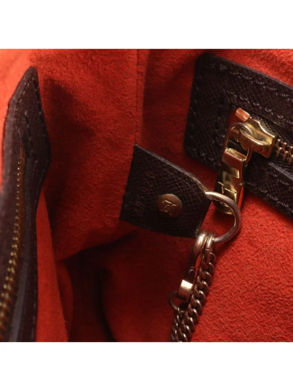 Louis Vuitton Damier Marais Leather Shoulder Bag Tote Hand